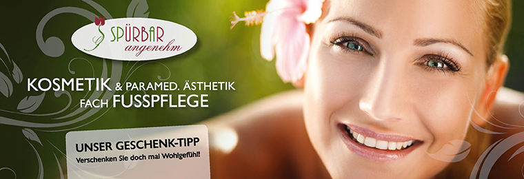 Spürbar Angenehm - Wellnesskosmetik und Medizinische Fußpflege jetzt in Meersburg